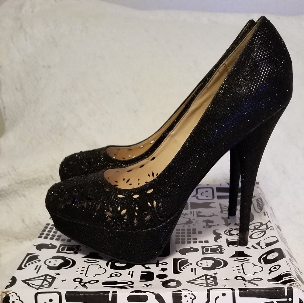 Bamboo High Heel Shoes